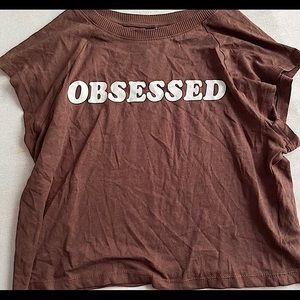 h&m “obsessed” tee